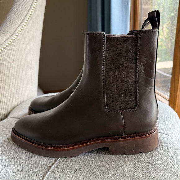 Vince Ryker Men\'s Brown Leather Chelsea Boots main image 6